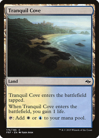 Tranquil Cove [Fate Reforged] | Cards and Coasters CA