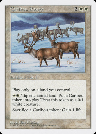Caribou Range [Fifth Edition] | Cards and Coasters CA