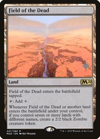 Field of the Dead [Core Set 2020 Promos] | Cards and Coasters CA