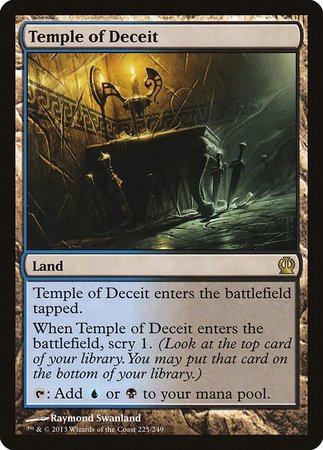 Temple of Deceit [Theros] | Cards and Coasters CA