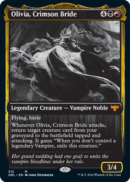 Olivia, Crimson Bride [Innistrad: Double Feature] | Cards and Coasters CA