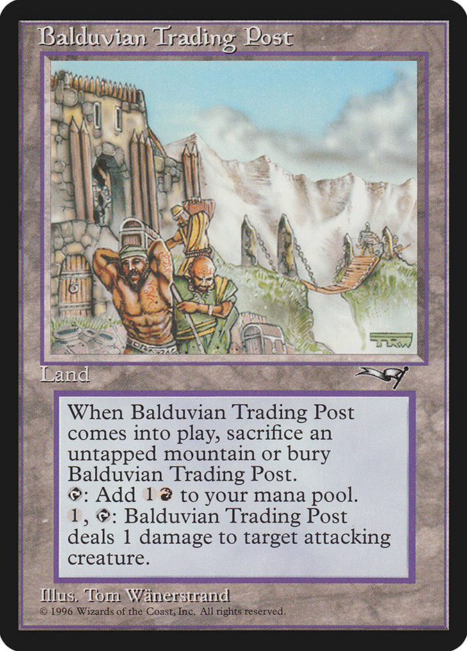 Balduvian Trading Post [Alliances] | Cards and Coasters CA