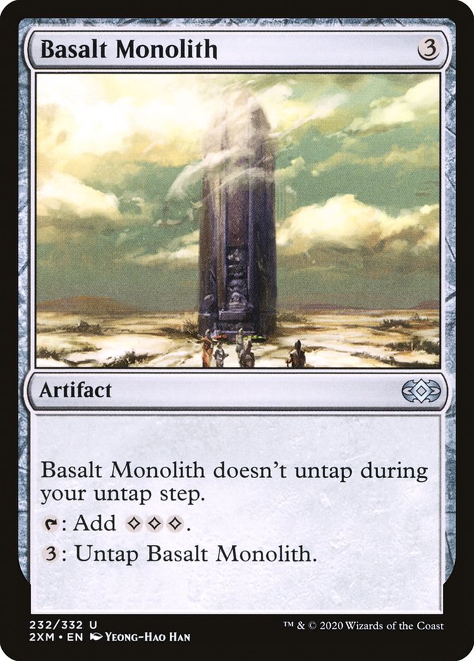 Basalt Monolith [Double Masters] | Cards and Coasters CA