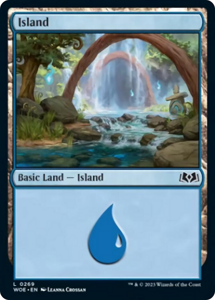 Island (0269) [Wilds of Eldraine] | Cards and Coasters CA