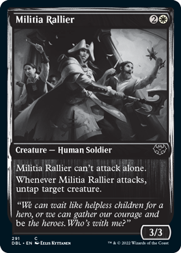 Militia Rallier [Innistrad: Double Feature] | Cards and Coasters CA