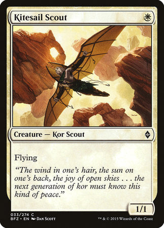 Kitesail Scout [Battle for Zendikar] | Cards and Coasters CA