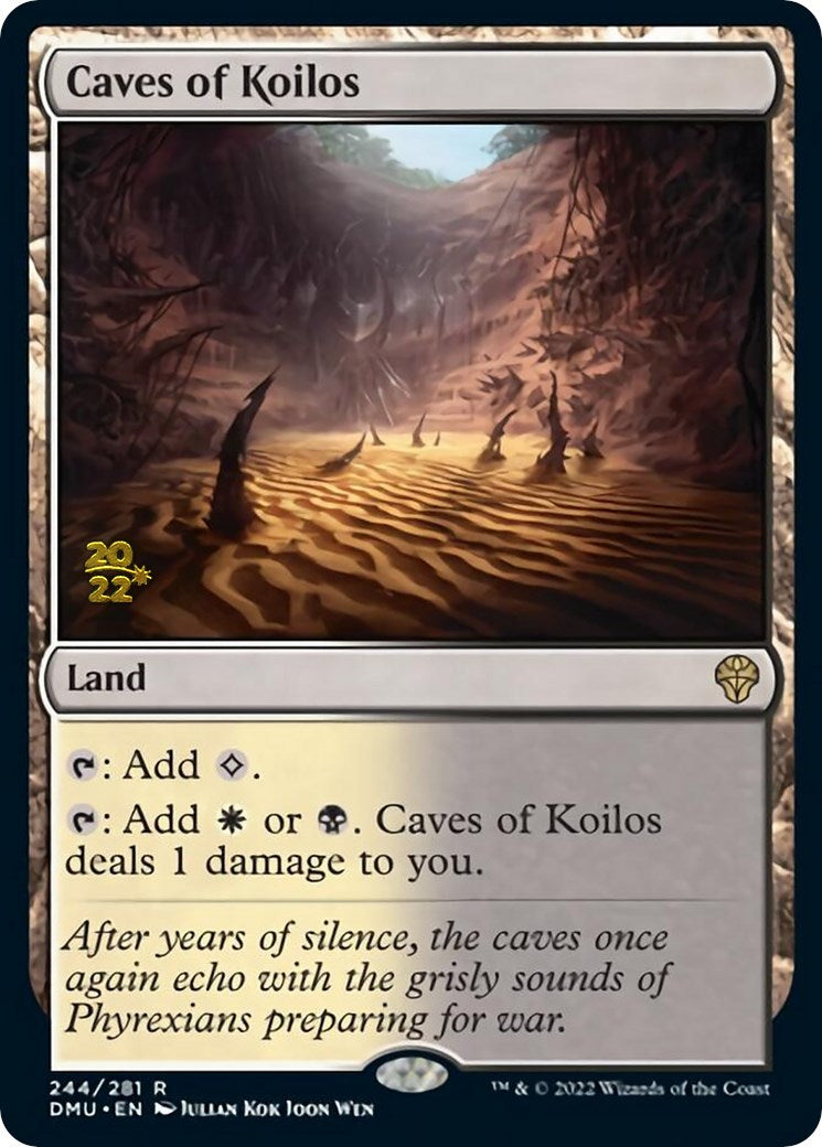 Caves of Koilos [Dominaria United Prerelease Promos] | Cards and Coasters CA