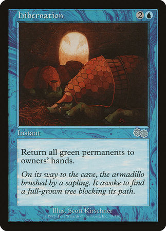 Hibernation [Urza's Saga] | Cards and Coasters CA