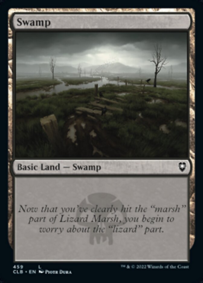 Swamp (459) [Commander Legends: Battle for Baldur's Gate] | Cards and Coasters CA