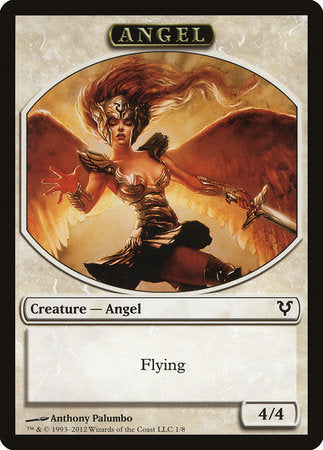 Angel Token [Avacyn Restored Tokens] | Cards and Coasters CA