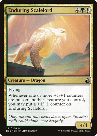 Enduring Scalelord [Battlebond] | Cards and Coasters CA