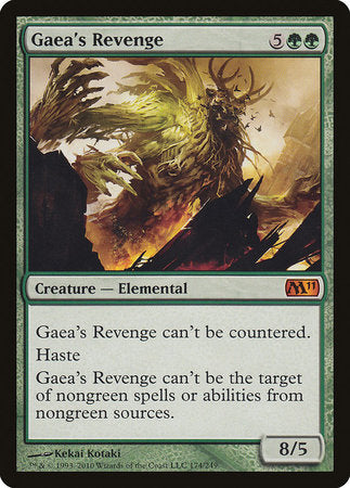 Gaea's Revenge [Magic 2011] | Cards and Coasters CA