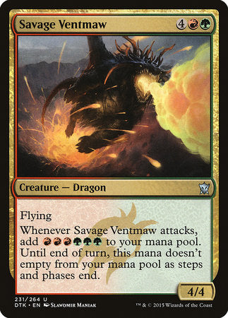 Savage Ventmaw [Dragons of Tarkir] | Cards and Coasters CA