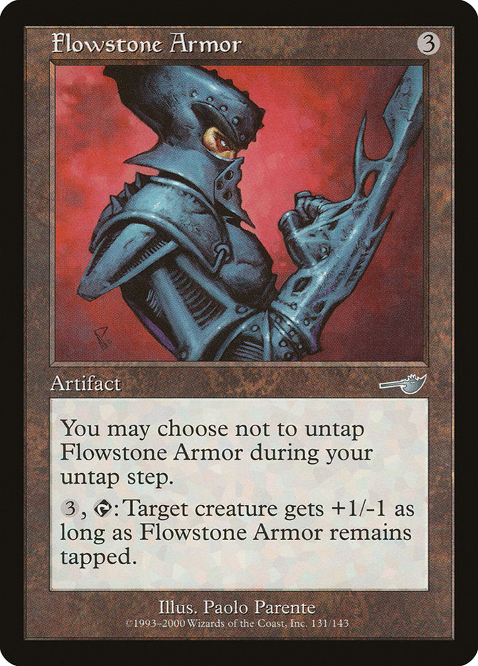 Flowstone Armor [Nemesis] | Cards and Coasters CA