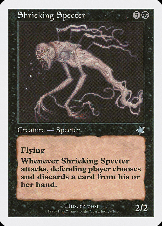 Shrieking Specter [Starter 1999] | Cards and Coasters CA