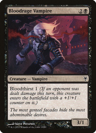Bloodrage Vampire [Duel Decks: Sorin vs. Tibalt] | Cards and Coasters CA