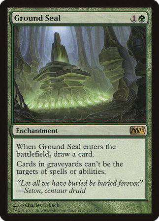 Ground Seal [Magic 2013] | Cards and Coasters CA