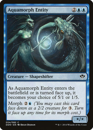 Aquamorph Entity [Duel Decks: Speed vs. Cunning] | Cards and Coasters CA