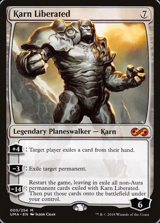 Karn Liberated [Ultimate Masters] | Cards and Coasters CA