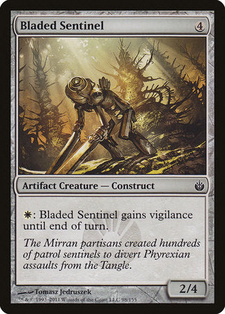 Bladed Sentinel [Mirrodin Besieged] | Cards and Coasters CA