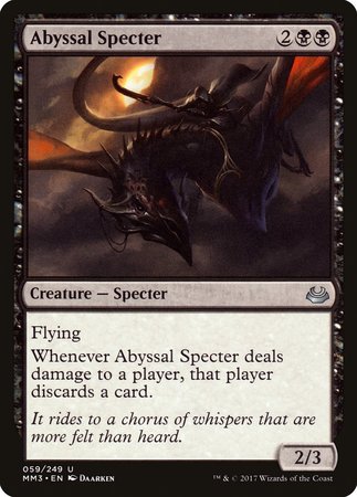 Abyssal Specter [Modern Masters 2017] | Cards and Coasters CA