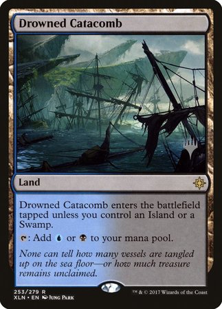 Drowned Catacomb [Ixalan Promos] | Cards and Coasters CA