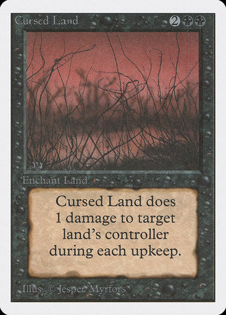 Cursed Land [Unlimited Edition] | Cards and Coasters CA