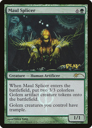 Maul Splicer [Wizards Play Network 2011] | Cards and Coasters CA