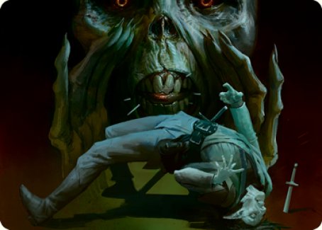 Power Word Kill Art Card [Dungeons & Dragons: Adventures in the Forgotten Realms Art Series] | Cards and Coasters CA