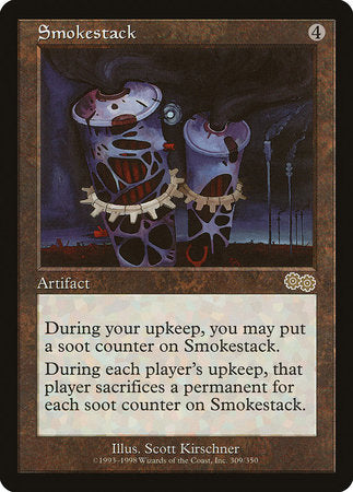 Smokestack [Urza's Saga] | Cards and Coasters CA