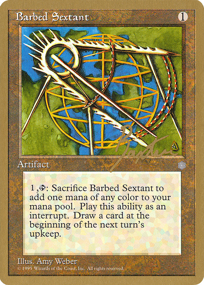 Barbed Sextant (George Baxter) [Pro Tour Collector Set] | Cards and Coasters CA