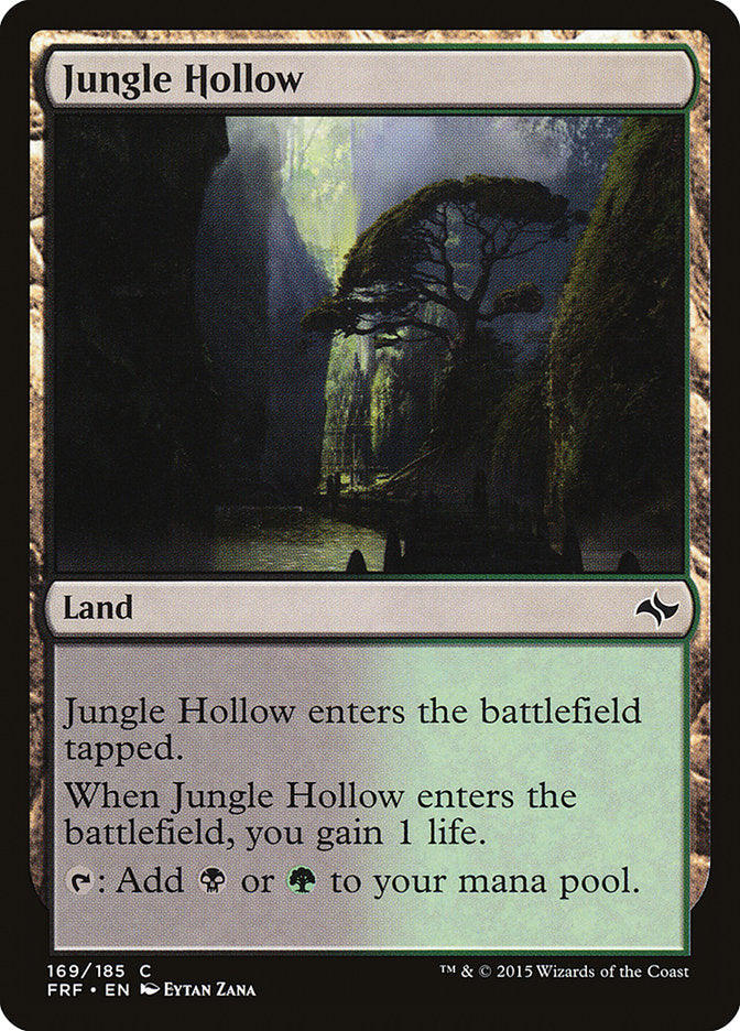 Jungle Hollow [Fate Reforged] | Cards and Coasters CA