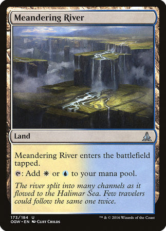 Meandering River [Oath of the Gatewatch] | Cards and Coasters CA