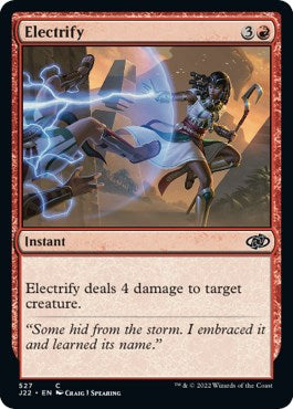 Electrify [Jumpstart 2022] | Cards and Coasters CA