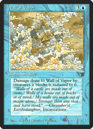 Wall of Vapor [Legends] | Cards and Coasters CA