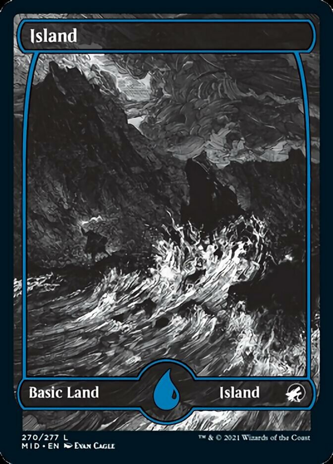 Island (270) [Innistrad: Midnight Hunt] | Cards and Coasters CA