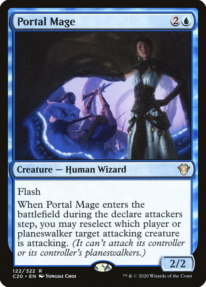 Portal Mage [Commander 2020] | Cards and Coasters CA