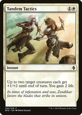 Tandem Tactics [Battle for Zendikar] | Cards and Coasters CA