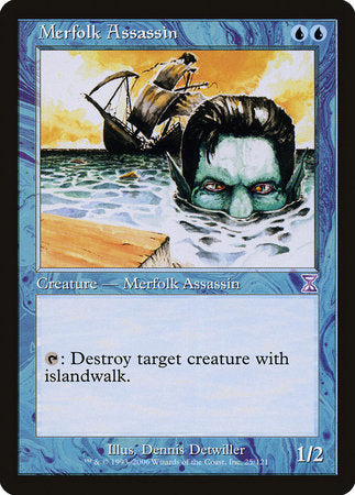 Merfolk Assassin [Time Spiral Timeshifted] | Cards and Coasters CA