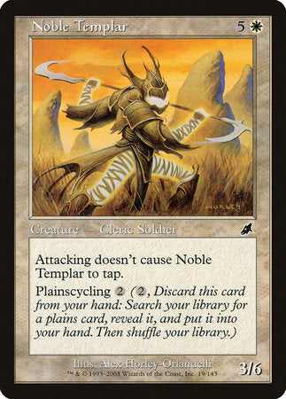 Noble Templar [Scourge] | Cards and Coasters CA