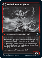 Flame Channeler // Embodiment of Flame [Innistrad: Double Feature] | Cards and Coasters CA