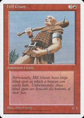 Hill Giant [Fourth Edition] | Cards and Coasters CA