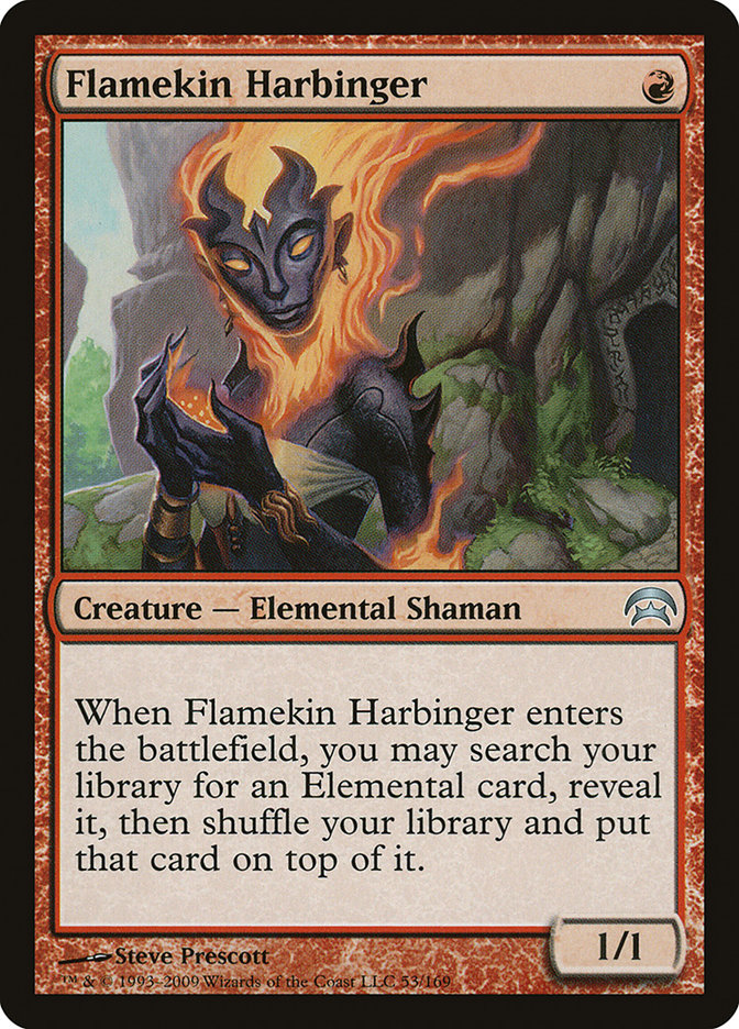 Flamekin Harbinger [Planechase] | Cards and Coasters CA