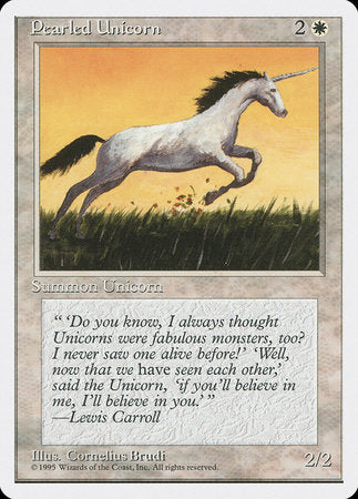 Pearled Unicorn [Fourth Edition] | Cards and Coasters CA