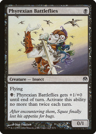 Phyrexian Battleflies [Duel Decks: Phyrexia vs. the Coalition] | Cards and Coasters CA