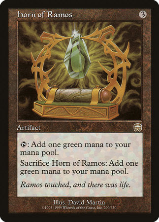 Horn of Ramos [Mercadian Masques] | Cards and Coasters CA