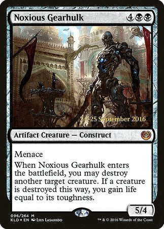 Noxious Gearhulk [Kaladesh Promos] | Cards and Coasters CA