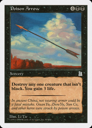 Poison Arrow [Portal Three Kingdoms] | Cards and Coasters CA