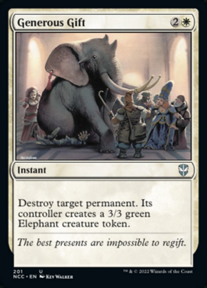 Generous Gift [Streets of New Capenna Commander] | Cards and Coasters CA
