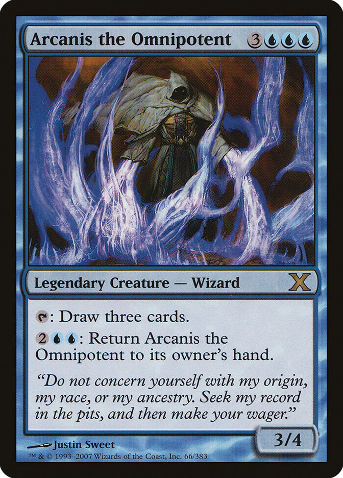 Arcanis the Omnipotent [Tenth Edition] | Cards and Coasters CA
